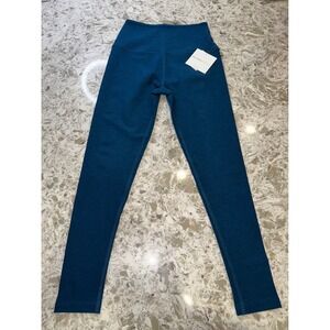 Beyond Yoga Spacedye High Waisted Midi Leggings Teal Blue Heather Size Medium